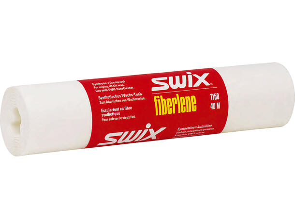 Swix T150 Fiberlene cleaning, large 40m Rense papir for Base Cleaner